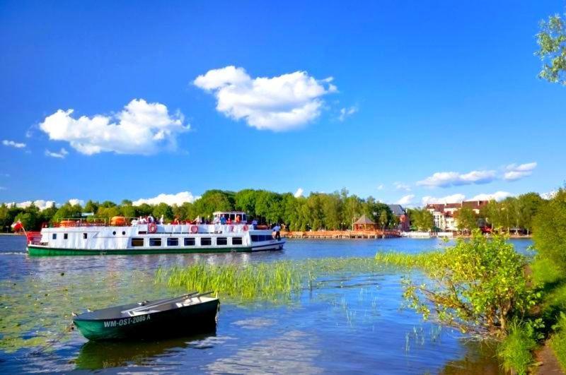 Apartament Niebo przy plaży Ostróda Zewnętrze zdjęcie